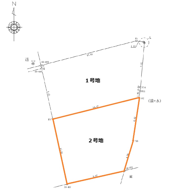 【建築条件付】町田3丁目分譲地 2号地 【建築条件付】町田3丁目分譲地 2号地