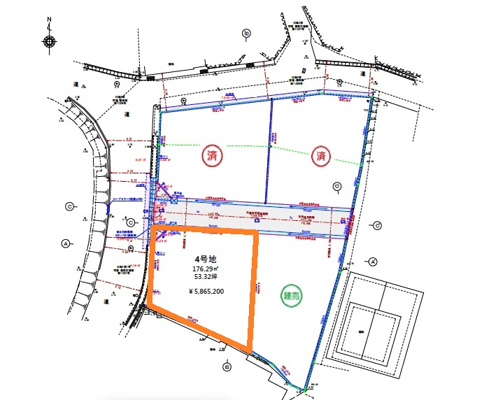 【建築条件付き】久里分譲地 4号地 【建築条件付き】久里分譲地 4号地
