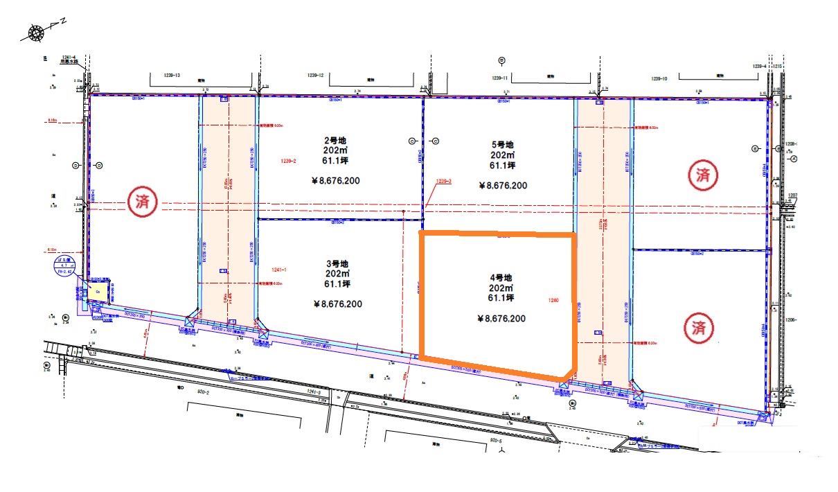 【建築条件付】原下湯牟田4号地 【建築条件付】原下湯牟田4号地