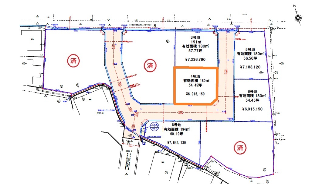 【建築条件付】中原4号地 【建築条件付】中原4号地