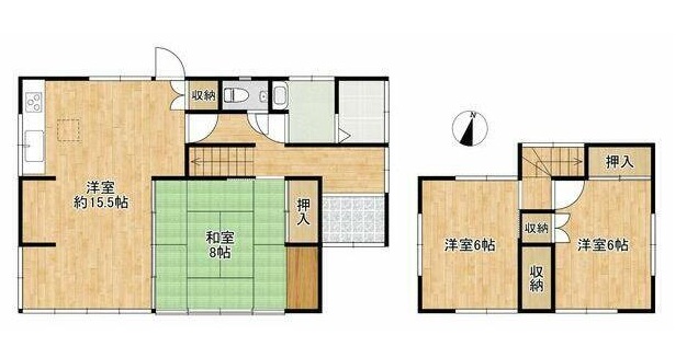 鏡　中古戸建