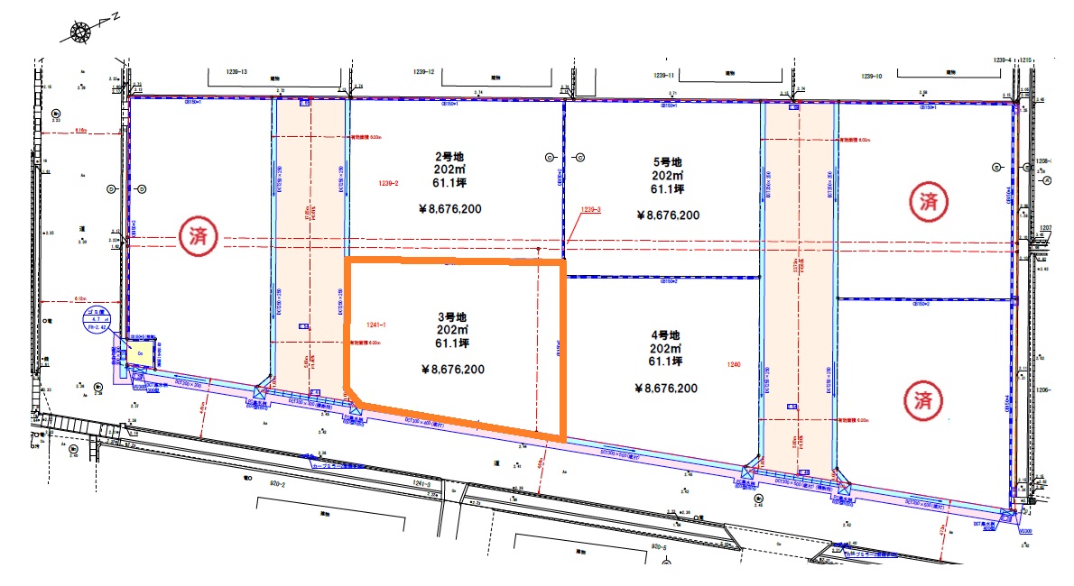【建築条件付】原下湯牟田3号地 【建築条件付】原下湯牟田3号地