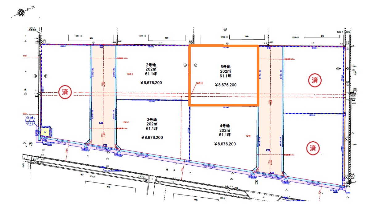 【建築条件付】原下湯牟田5号地 【建築条件付】原下湯牟田5号地